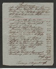 Nachlass Franz Steindachner, Brief von Johann Schild an das k.k. naturhistorische Hofmuseum (05.08.1896), Inv.Nr. 449.05, Seite 1